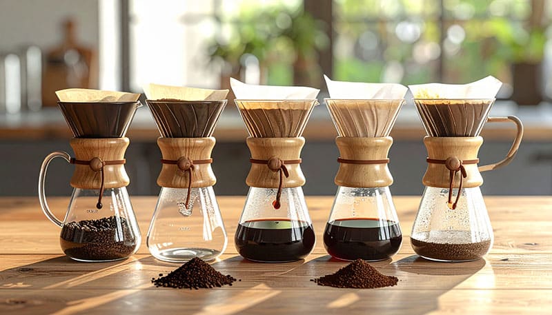 最適なコーヒー豆の挽き方・番号の選び方