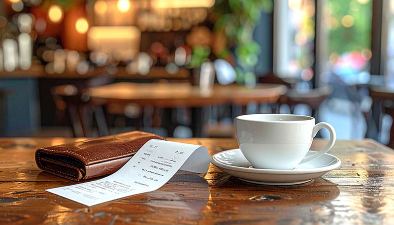 ワンモアコーヒーはレシートがないとダメ？