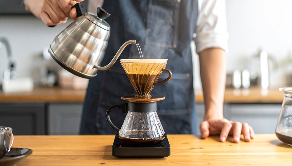 クリーンな味わいを目指す公式の4回注ぎレシピ：イメージ
